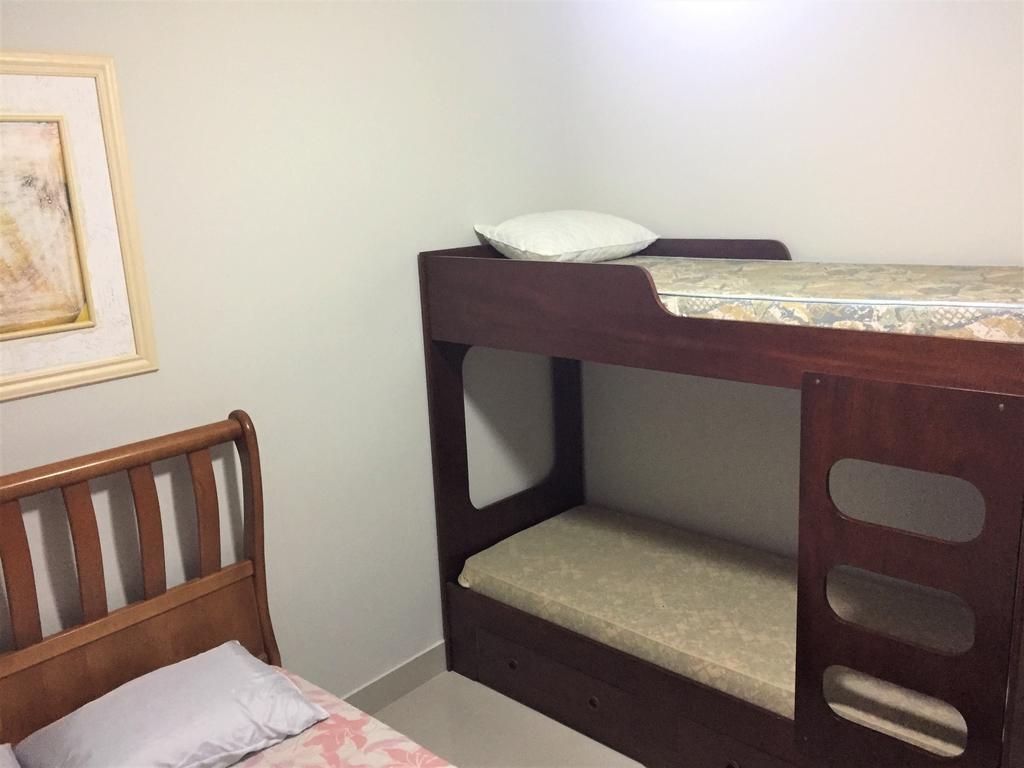 프라이아 그란데 Apartamento Frente Ao Mar Em Praia Grande 아파트 외부 사진