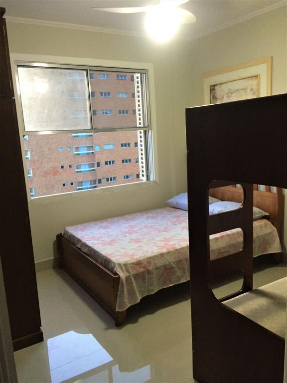 프라이아 그란데 Apartamento Frente Ao Mar Em Praia Grande 아파트 외부 사진