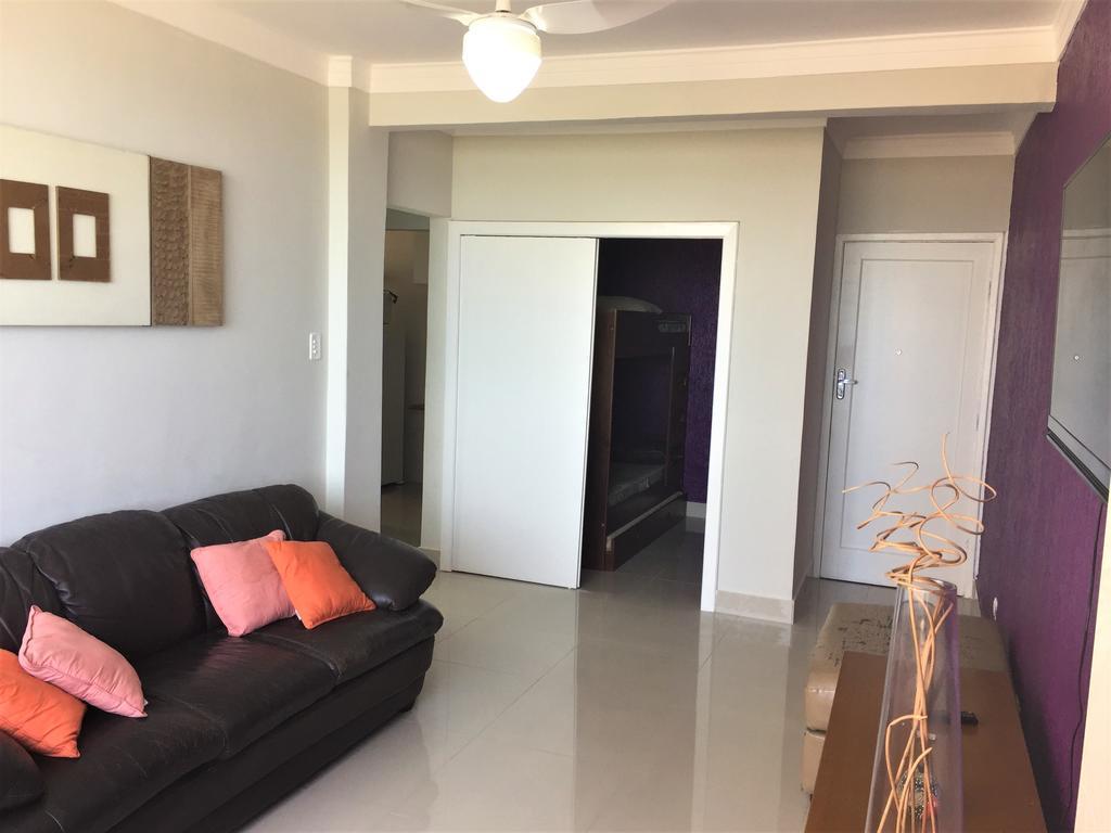 프라이아 그란데 Apartamento Frente Ao Mar Em Praia Grande 아파트 외부 사진